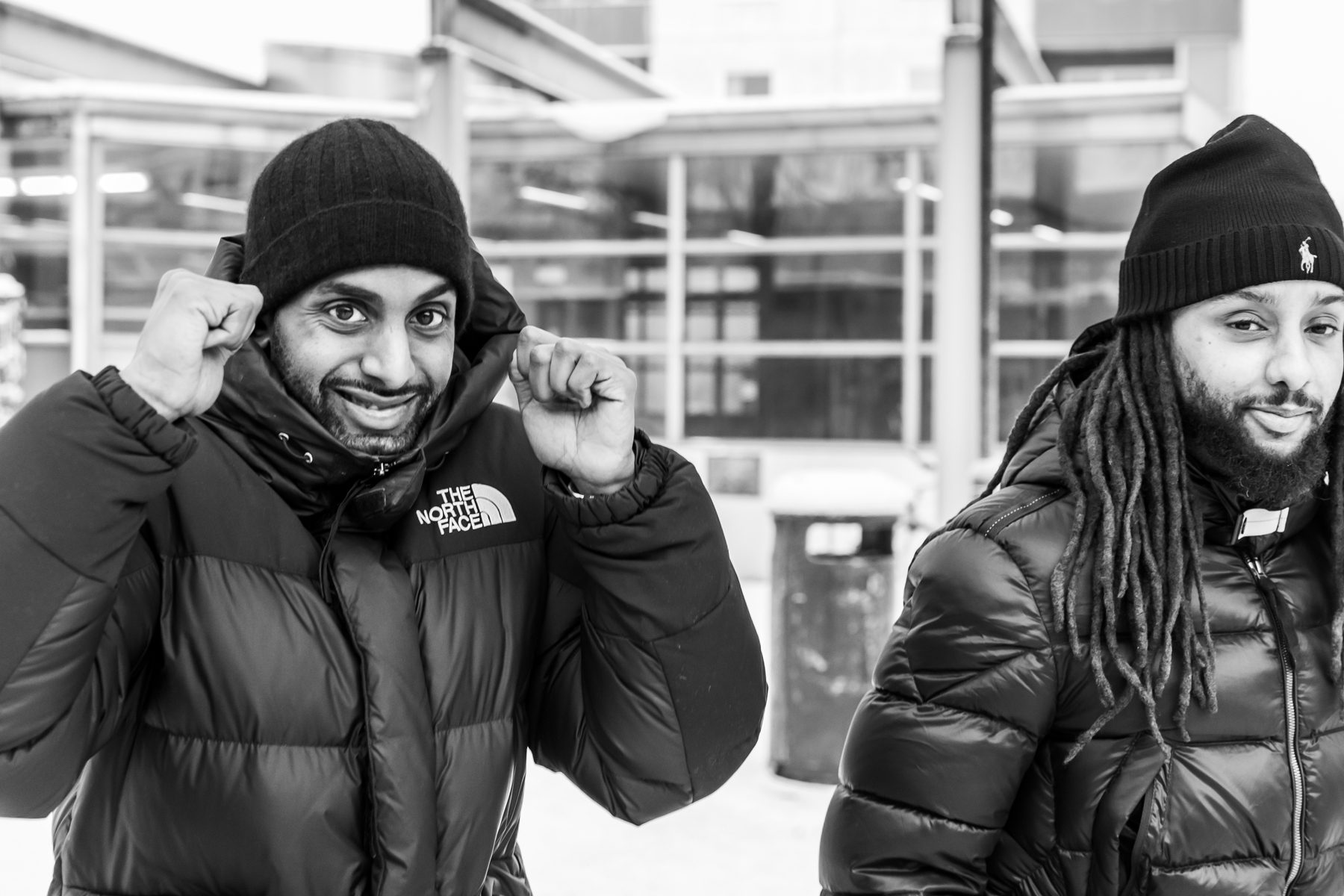 Murre och Simon i svartvitt